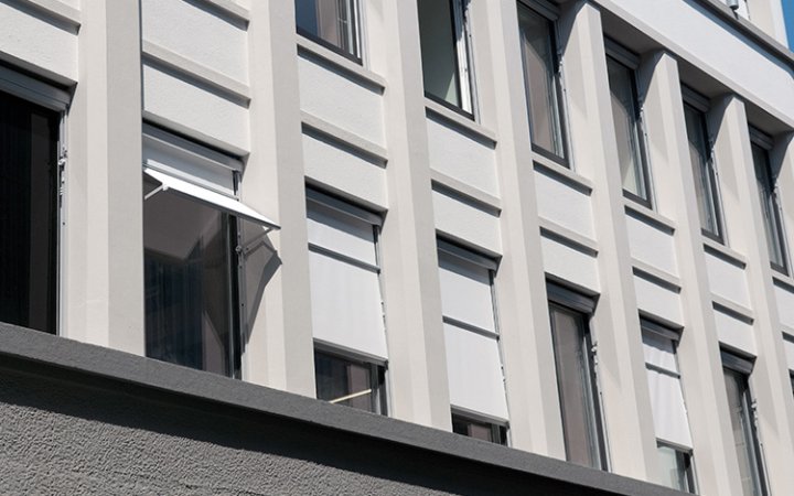 Textile Beschattungen/Markisen - Fallarm/Ausstellmarkisen Visombra