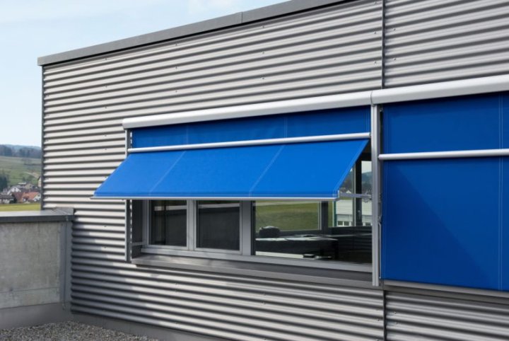 Textile Beschattungen/Markisen - Fallarm/Ausstellmarkisen Visombra
