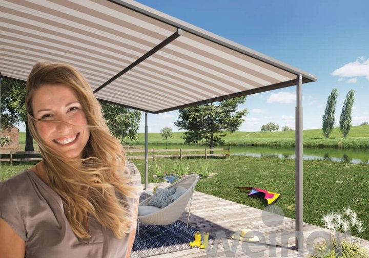 Textile Beschattungen/Markisen - Terrassenmarkisen Plaza Viva